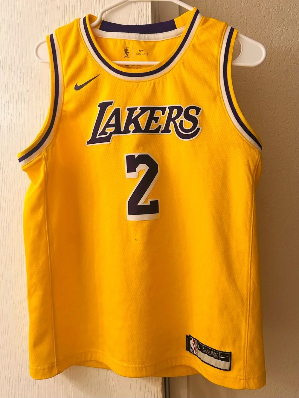 Youth Large Nike Lakers Jersey